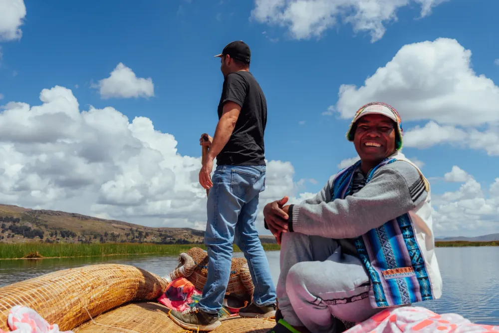 Sustainable experience in Lake Titicaca