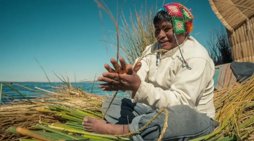 Sustainable experience in Lake Titicaca