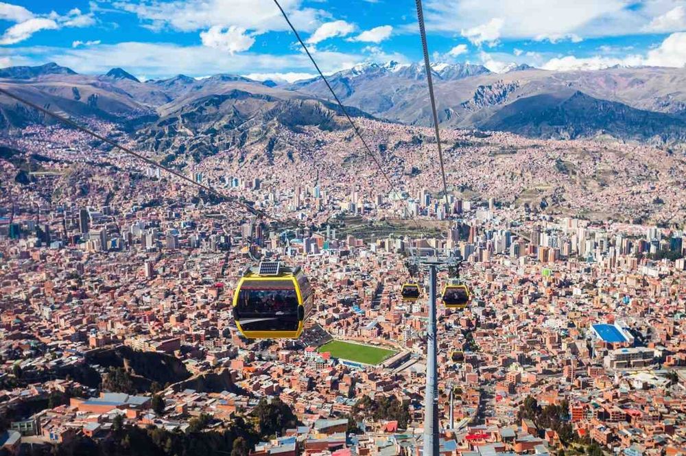 La Paz City Tour Half Day: Viewpoints, Cable Car and Moon Valley